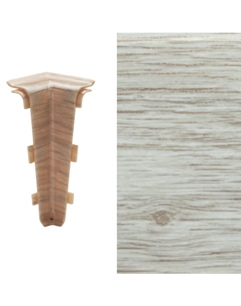 Zdjęcie: Narożnik wewnętrzny do listwy Lars 1 szt. dąb platynowy ARBITON