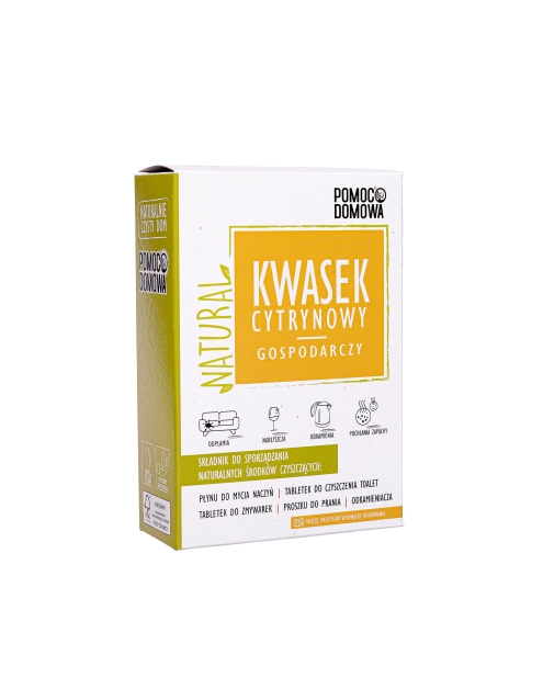 Zdjęcie: Kwasek cytrynowy gospodarczy 4x70g POMOC DOMOWA NATURAL