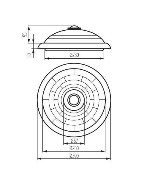 Zdjęcie: Oprawa z czujnikiem ruchu Fogler DL-240O KANLUX