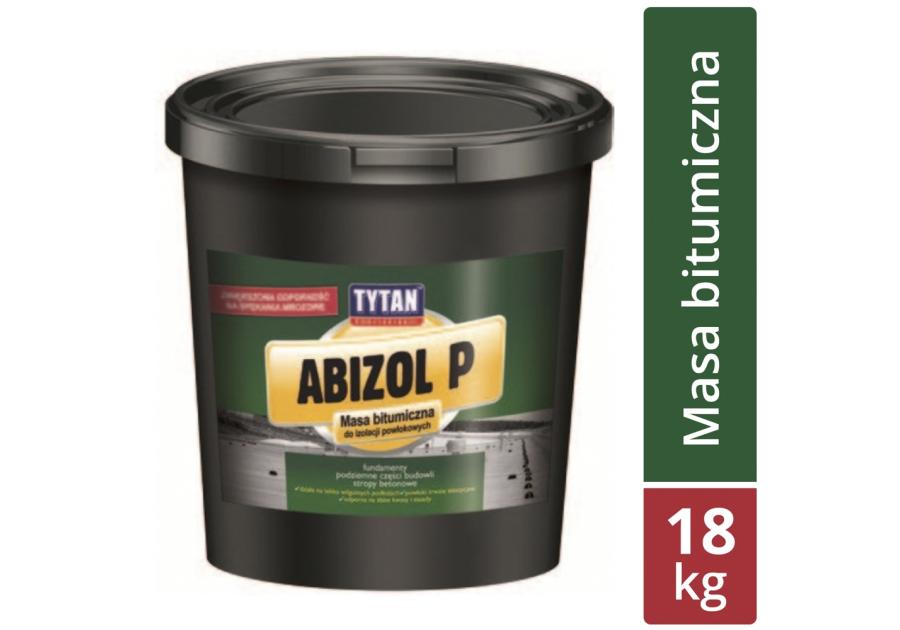 Zdjęcie: Masa bitumiczna do izolacji powłokowych Abizol P 18 kg TYTAN PROFESSIONAL