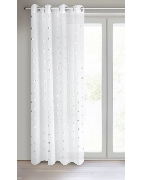 Zdjęcie: Firana gotowa Benay 140 x 250 cm biały EUROFIRANY