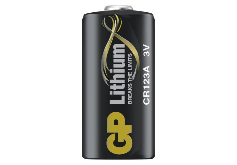 Zdjęcie: Bateria litowa GP CR123A, 1BL EMOS