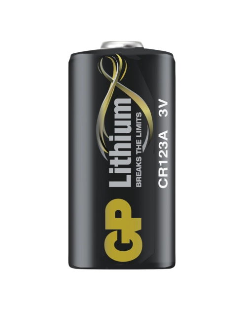 Zdjęcie: Bateria litowa GP CR123A, 1BL EMOS