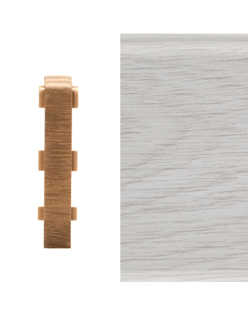 Zdjęcie: Łącznik do listwy Lars 1 szt. śnieżny jesion ARBITON