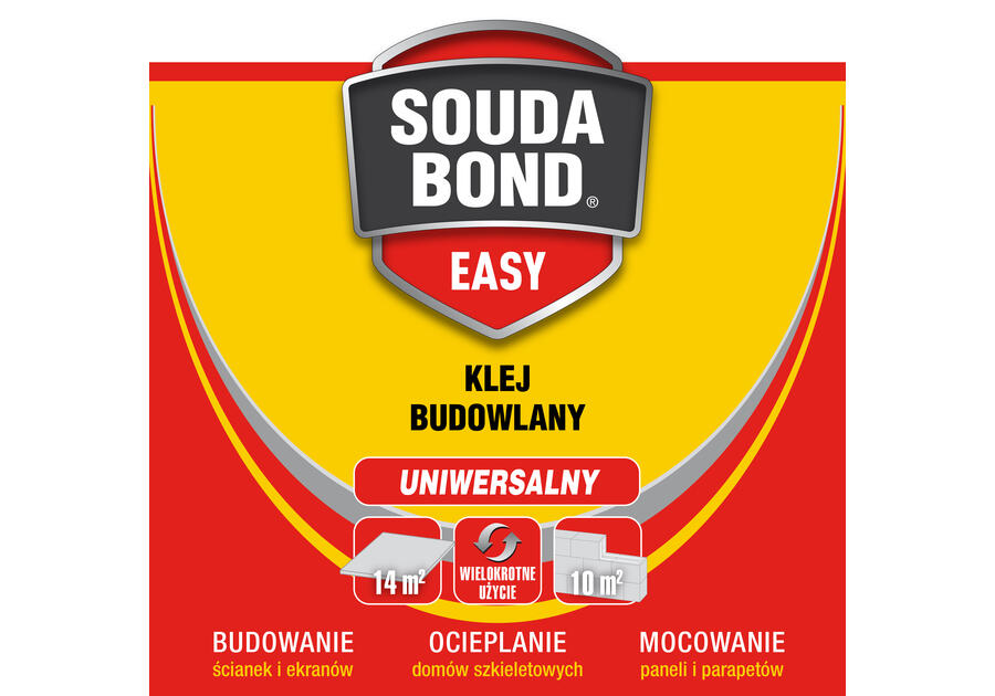 Zdjęcie: Klej budowlany Soudabond Easy Gun 750 ml SOUDAL