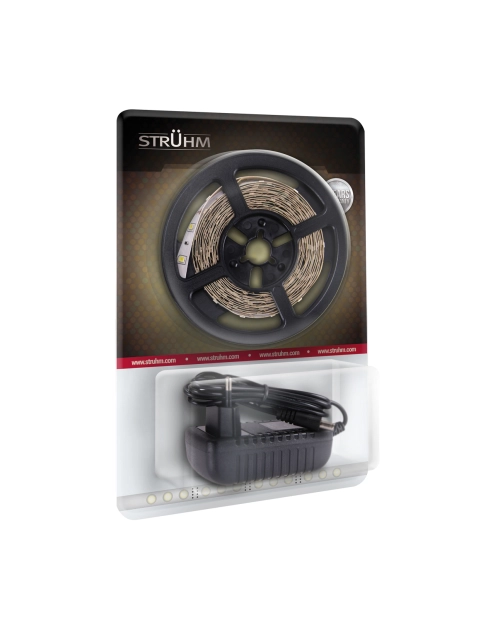 Zdjęcie: Taśma Late Led 5 m 300 WW barwa ciepłobiała 24 W STRUHM