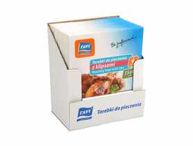 Torebki do pieczenia z klipsami 6 szt. RAVI