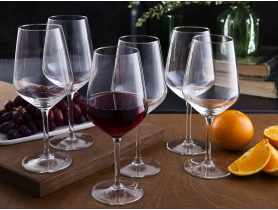 Komplet 6 kieliszków Rubin wino czerwone 530 ml ALTOMDESIGN