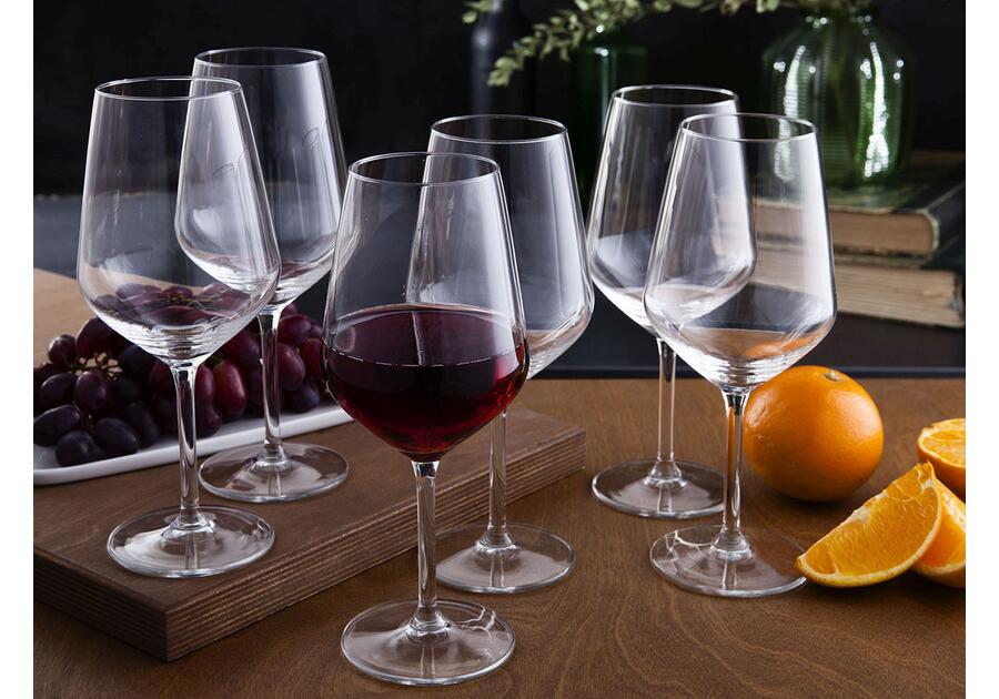 Zdjęcie: Komplet 6 kieliszków Rubin wino czerwone 530 ml ALTOMDESIGN