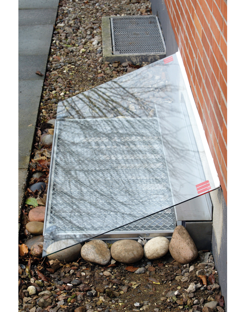 Zdjęcie: Osłona szklana do doświetlacza 80x40 Markant ACO