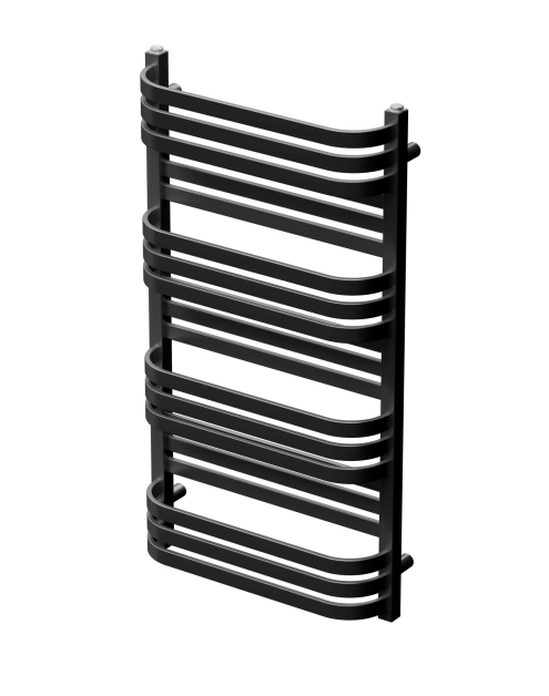 Zdjęcie: Grzejnik łazienkowy Diego 2 czarny mat 970x530 mm 400 W PSB