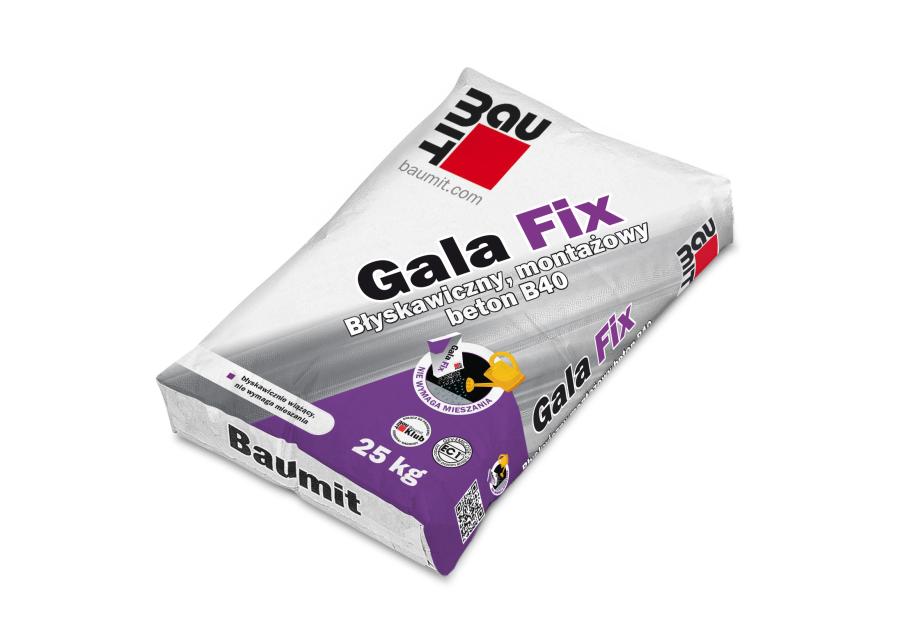 Zdjęcie: Beton montażowy błyskawiczny Gala Fix - 25 kg BAUMIT