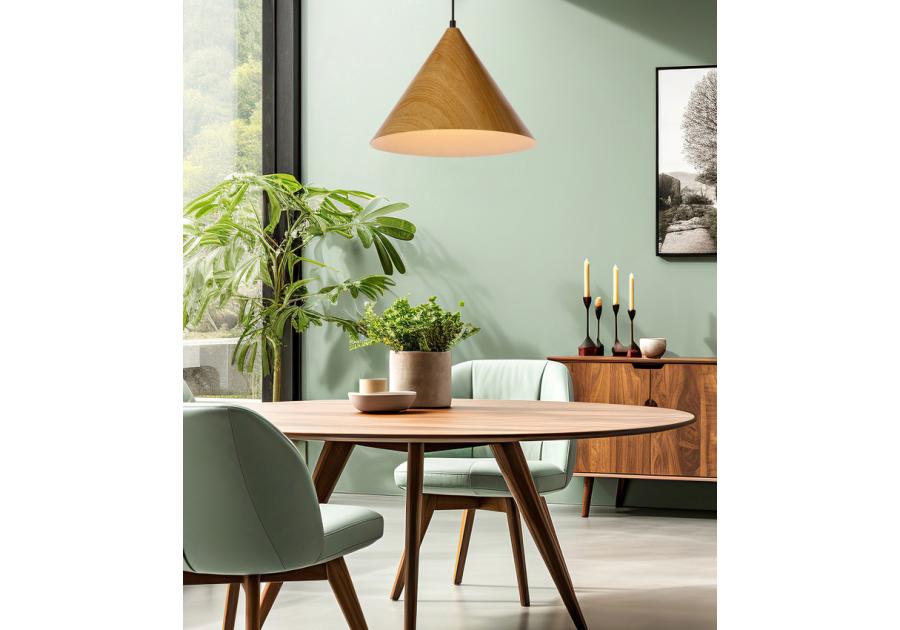 Zdjęcie: Lampa wisząca Dunca 1X40 W E27 jasny dąb CANDELLUX