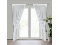 Zdjęcie: Firana gotowa Alex na taśmie 140 x 270 cm biały EUROFIRANY