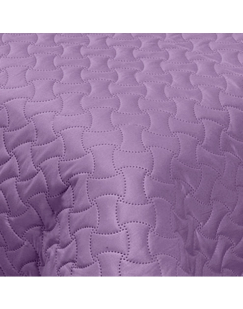 Zdjęcie: Narzuta 170x210 cm fioletowa + poduszka 40x40 cm EUROFIRANY