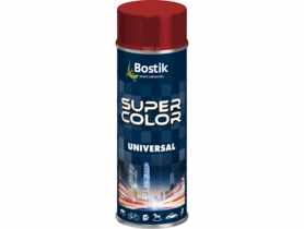 Lakier uniwersalny ogólnego zastosowania Super Color Universal rubinowy RAL 3003 400 ml BOSTIK