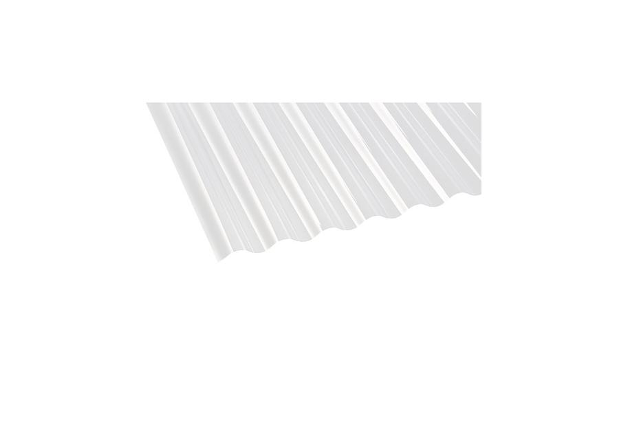 Zdjęcie: Płyta PVC sinus przezroczysta GUTTA