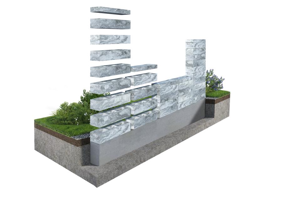 Zdjęcie: Daszek ogrodzenia Promo CPR19 grey JONIEC