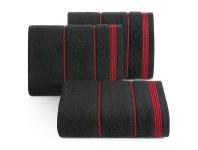 Zdjęcie: Ręcznik Mira 30x50 cm czarny EUROFIRANY