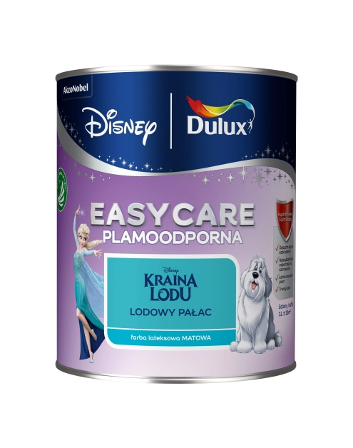 Zdjęcie: Farba lateksowa 1 L lodowy pałac matowa EASYCARE DISNEY