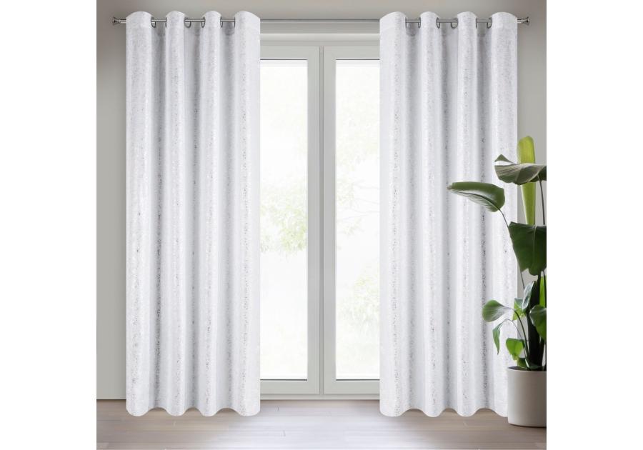 Zdjęcie: Firana gotowa Gaja 140x250 cm biały EUROFIRANY