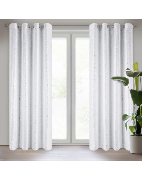 Zdjęcie: Firana gotowa Gaja 140x250 cm biały EUROFIRANY