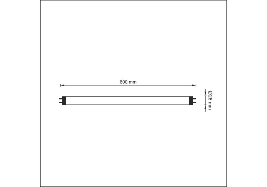 Zdjęcie: Żarówka LED POLUX T8 Tube DW 60cm 900lm glass POLUX