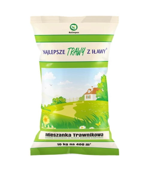 Zdjęcie: Mieszanka traw trawnikowa 10 kg folia ROLIMPEX