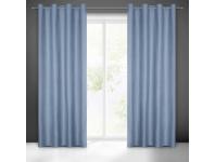 Zdjęcie: Zasłona gotowa Ada 140x250 cm ciemnoniebieski EUROFIRANY