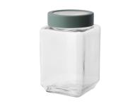 Zdjęcie: Pojemnik kwadratowy z szałwiową pokrywką 700 ml ALTOM DESIGN