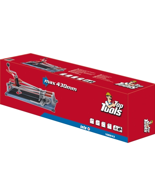 Zdjęcie: Maszynka do płytek ceramicznych 430 mm, wycinacz otworów TOP TOOLS