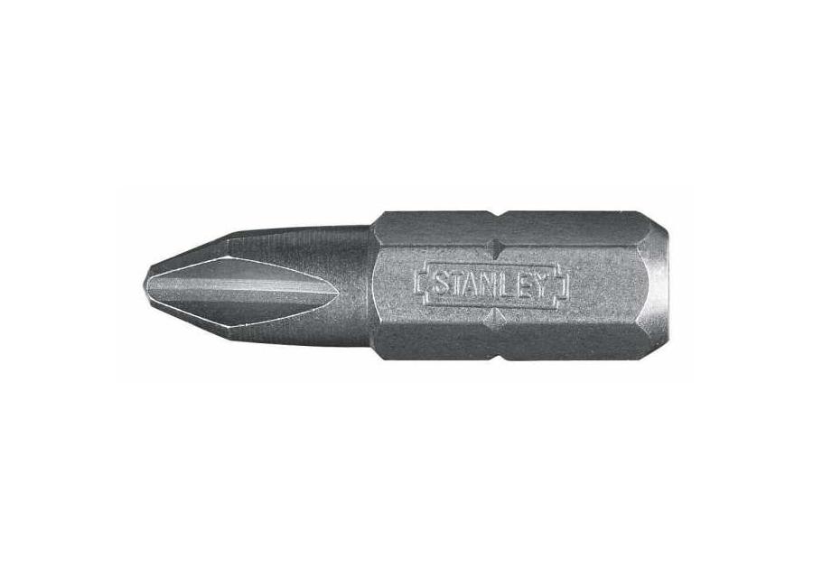 Zdjęcie: KońcówkaA  Philips nr.3/25 mm, uchwyt 6-kąt 1/4" 25 szt. STANLEY