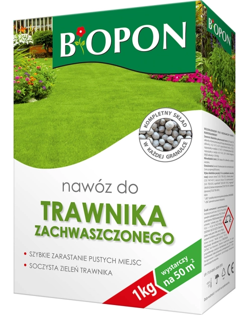 Zdjęcie: Nawóz do trawnika zachwaszczonego 1 kg BOPON