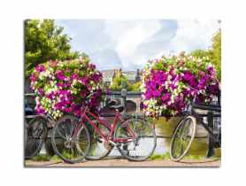 Obraz Canvas Watercolor3 60x80 cm St337 Bikes STYLER