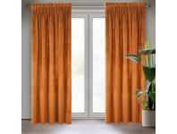 Zdjęcie: Zasłona gotowa Villa na taśmie 140x270 cm rudy EUROFIRANY