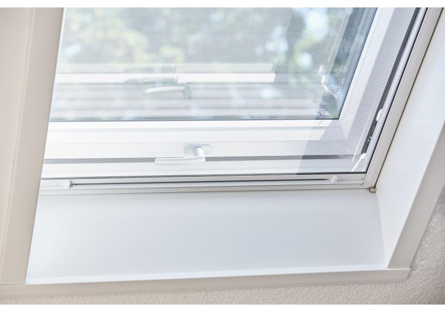 Zdjęcie: Moskitiera do okien Designo R8/84, 074/118, manualna ROTO