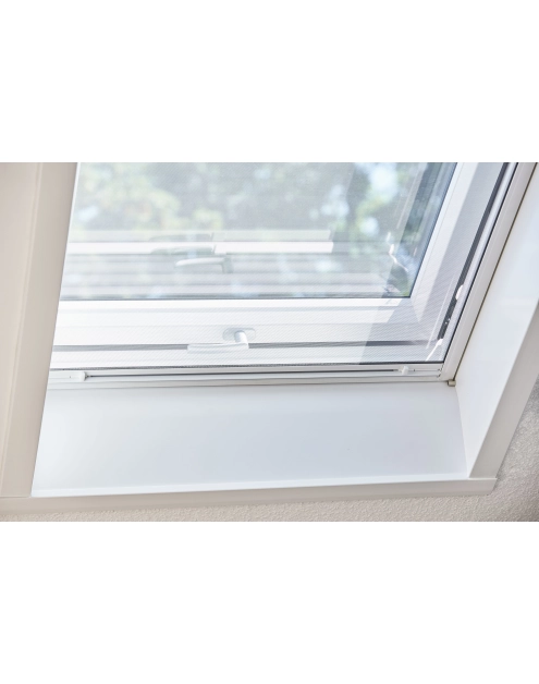 Zdjęcie: Moskitiera do okien Designo R8/84, 074/118, manualna ROTO