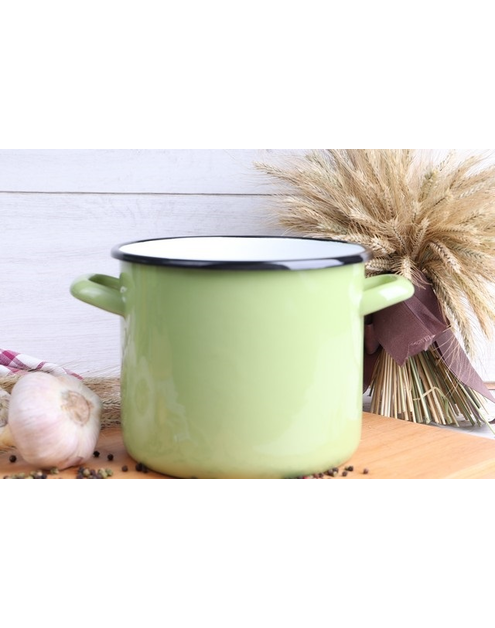 Zdjęcie: Garenk zielony 20 cm - 5,2 L EMALIA