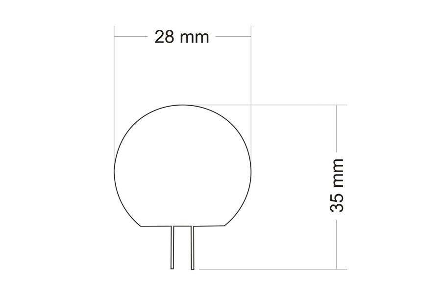 Zdjęcie: Żarnik LED  JC G4 12V 1,5 W 120 lm płaska POLUX