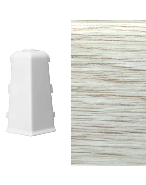 Zdjęcie: Narożnik zewnętrzny do listwy Mack 1 szt. dąb platynowy ARBITON