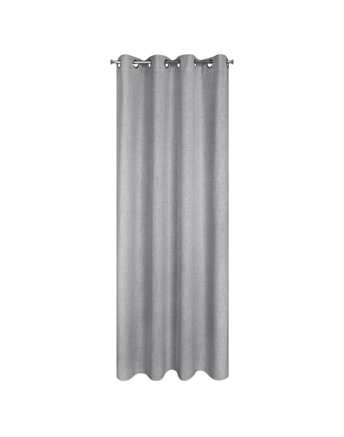 Zdjęcie: Zasłona gotowa Linda 140x250 cm stalowy EUROFIRANY