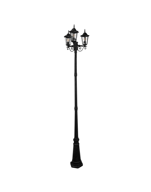 Zdjęcie: Lampa ogrodowa LIGURIA 2,5m czarna