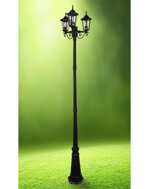 Zdjęcie: Lampa ogrodowa LIGURIA 2,5m czarna