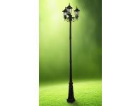 Zdjęcie: Lampa ogrodowa LIGURIA 2,5m czarna