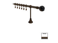 Zdjęcie: Karnisz pojedynczy Victoria fi 19 mm - 480 cm bronze tierra KARWEL