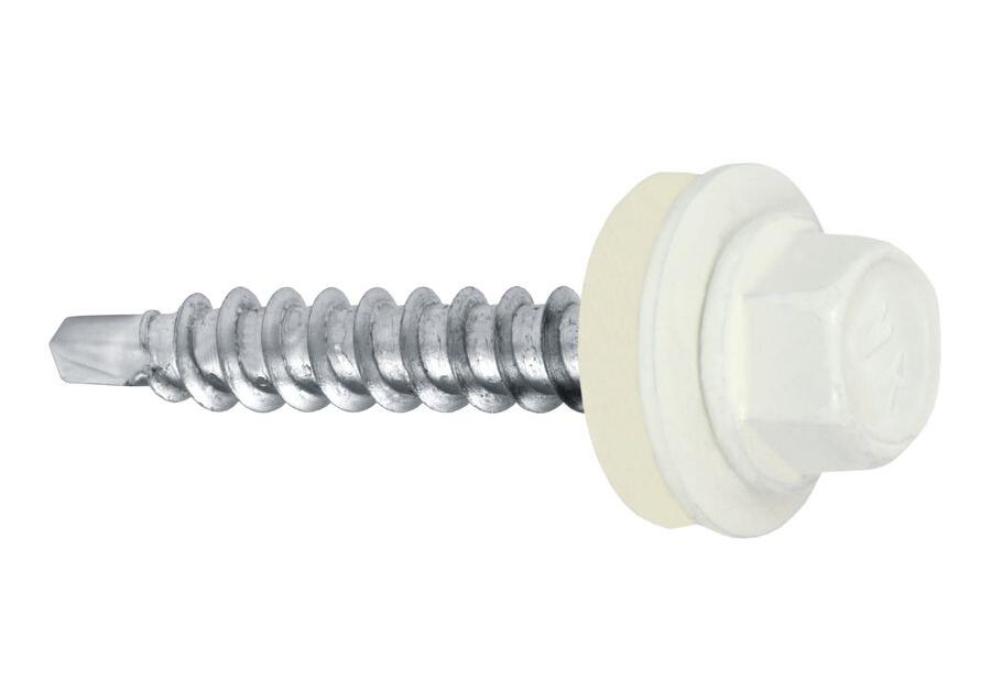 Zdjęcie: Wkręty do blachy farmery 4,8x25 mm czarne WKRĘT-MET