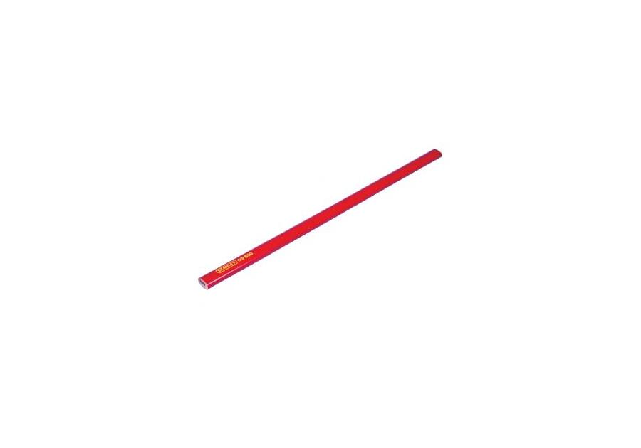 Zdjęcie: Ołówek ciesielski 300 mm czerwony STANLEY