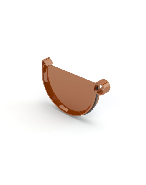 Zdjęcie: Denko rynny uniwersalne 125 mm miedziany Magnat GAMRAT