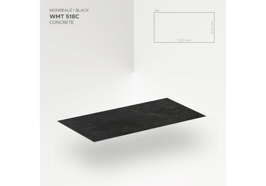 Zdjęcie: Panel Tiles Monreale Black WMT 518C 4 mm MODEE
