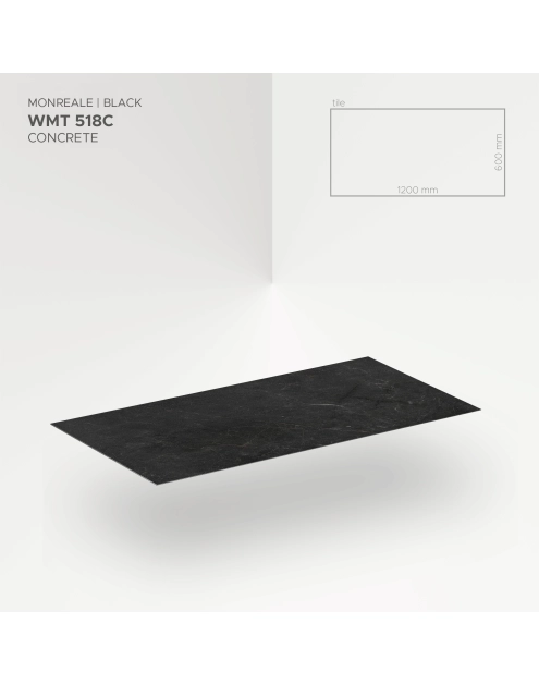 Zdjęcie: Panel Tiles Monreale Black WMT 518C 4 mm MODEE